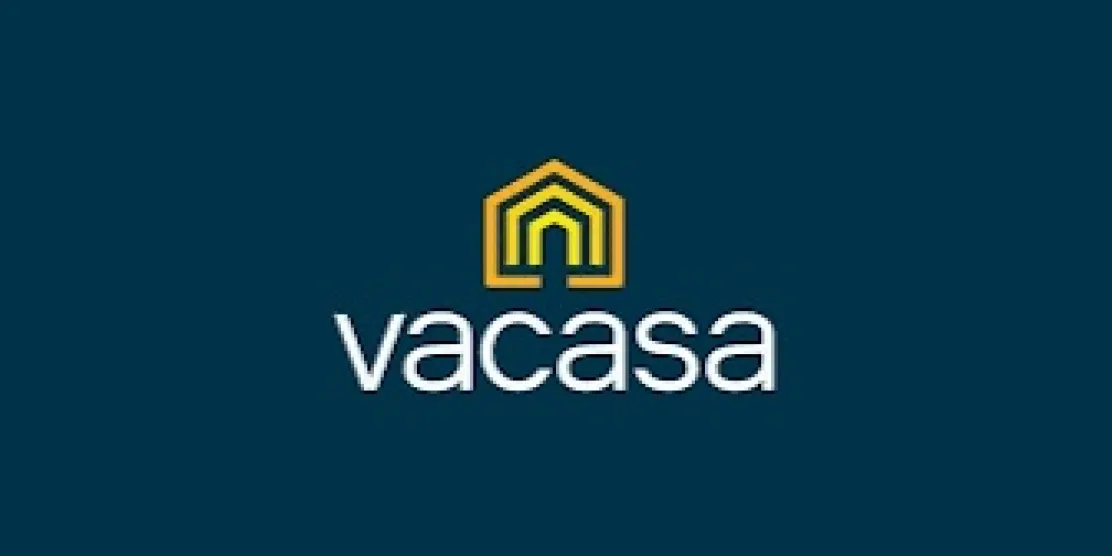 Logo of Booking platform Vacasa